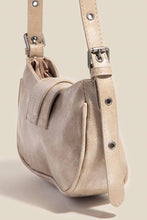 Western Buckle Shoulder Bag | Ivory