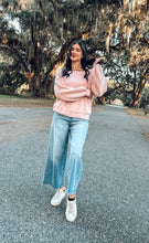 Decked Stitched Sweater | Pink