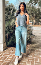 Knit Sweater Vest | Grey