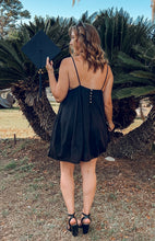 Runaway Tie Strap Dress | Black