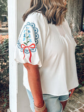 Freedom Bow Top | White