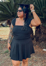 Sway Textured Romper | Black