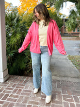 Candy Layered Pink Cardigan