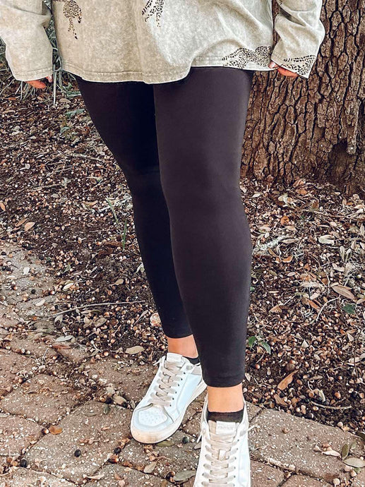 Butter Soft Plus Leggings | Black