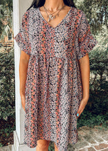 Wildflower Babydoll Dress | Black