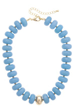 San Sebastian Beaded Resin Necklace: Red
