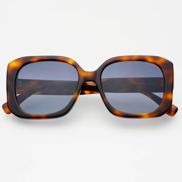 Vivian Octagonal Sunglasses | Tortoise