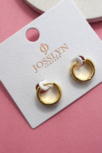 Vintage Floral Huggie Earring