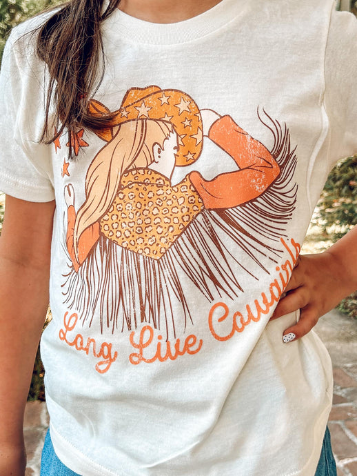 Long Live Cowgirl Tee | Cream