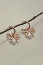 Bow Pearl Mini Earring