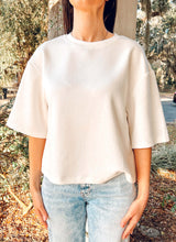 Scuba Boxy Top | White