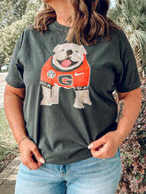 The Bulldog Tee | Mineral Wash Black