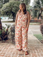 Fall Floral Cotton Twill Jumper