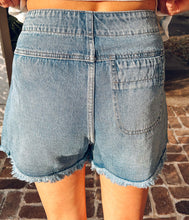 Denim Wrap Skort