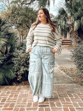 Paisley Drop Pocket Pant | Light