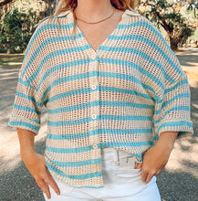 Summer Crochet Knit | Aqua