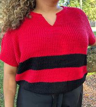 Player Striped Knit | Red