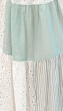 Cotton Patchwork Midi Dress | Multi