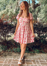 Pretty In Floral Dress | Pink
