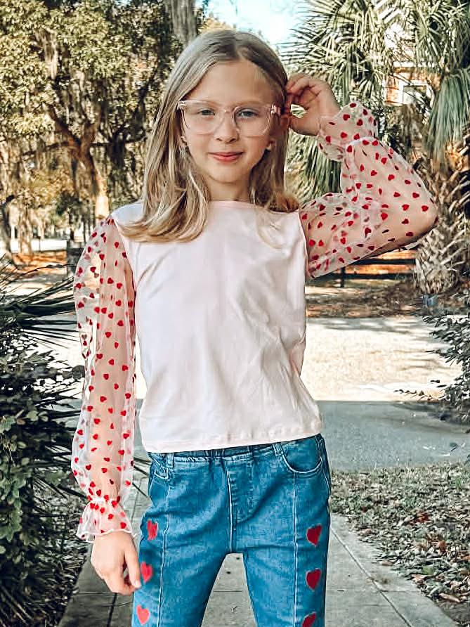 Queen Of Hearts Top | Pink