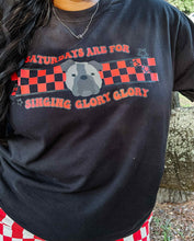 On Saturdays Glory Tee | Black