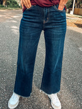 Olivia Wild Leg Denim | Dark