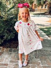 Learner Apple Smocked Dress