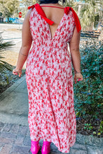 Be Mine Floral Dress | Red