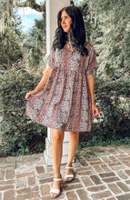 Wildflower Babydoll Dress | Black