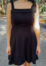 Future Square Neckline Dress | Black