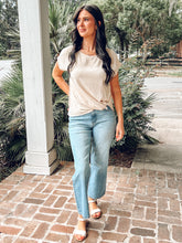 In The Details Twist Top | Taupe