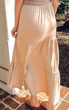 Another Tiered Maxi Skirt | Latte