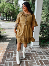 Vintage Lace Detailed Dress | Moss