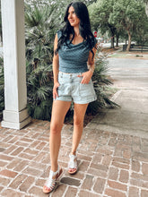 Sloucy Polka Dot Top | Navy