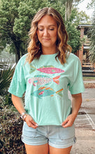 Rainbow Fish Tee | Honeydew