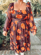Winnie Floral Maxi Dress | Wine