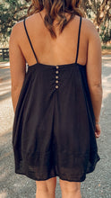 Runaway Tie Strap Dress | Black