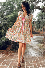 Kami Bow Floral Mini | Sage/Pink