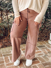 Mineral Wash Cargo Pant | Faded Plum
