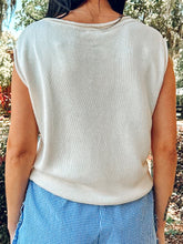 Boat Neck Fish Top | Cream
