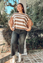 Wren Bold Striped Top | Mocha