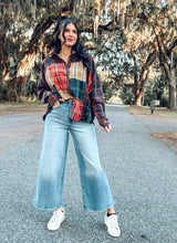 Patched Faded Flannel