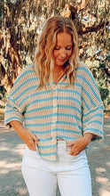 Summer Crochet Knit | Aqua