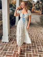 Nora Floral Dress | Blue