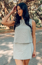 Gingham Top + Skort Set | Sage