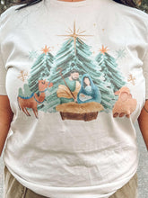 Nativity Watercolor Tee | Taupe