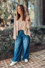 Oversized Mineral Waffle Knit | Taupe