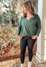 Favorite Surplice Top | Green