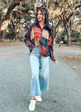 Patched Faded Flannel