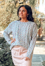 The Way Crochet Sweater | Pink Rose